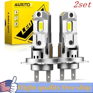 4X H7 LED Headlight Bulb Kit High Low Beam 120W 40000LM Brighter 6500K White - Picture 1 of 11