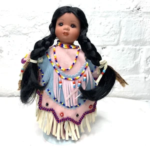 Timeless Limited Collection Native American Indian Porcelain Doll 634/5000 - Picture 1 of 4