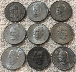 Ottawa Canada House of Commons Coins Lot of 9 - Bild 1 von 2