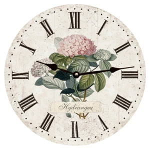 Hydrangea Clock - Picture 1 of 7