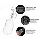  PC Earphone Case Travel Clear Storage Bag Portable Wireless