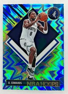 2024-2025 NBA Hoops ANTHONY EDWARDS omaggio esplosione teal inserto parallelo #286 - Foto 1 di 2