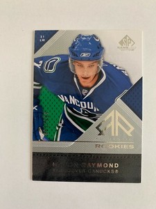 2007-08 SP Game Used #103 Mason Raymond RC 661/999 - Vancouver Canucks