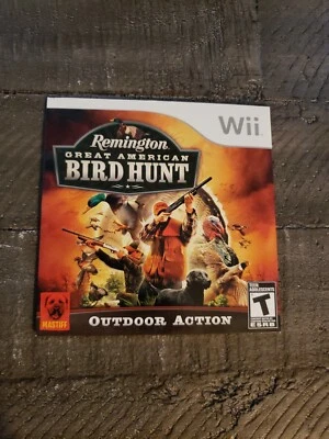 Remington Great American Bird Hunt (Nintendo Wii, 2009) Gun Shooting Game - Image 1 of 4