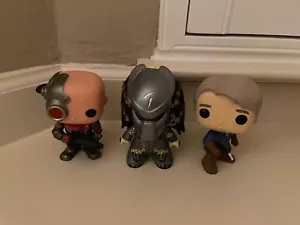 3 Pack Funko Pop Predator, Han Solo Snow Gear, and Unknown - Picture 1 of 1