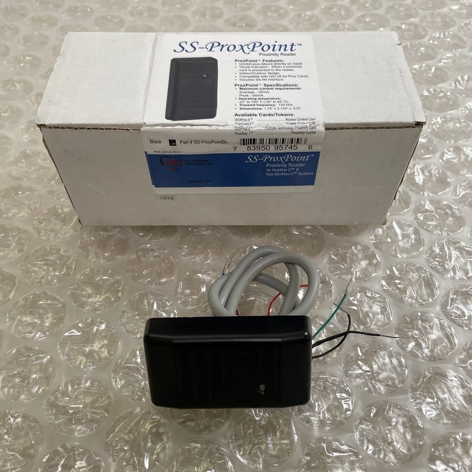 SS-PROXPOINT 6005BK01 Proximity Reader ONLY - Image 1 of 4
