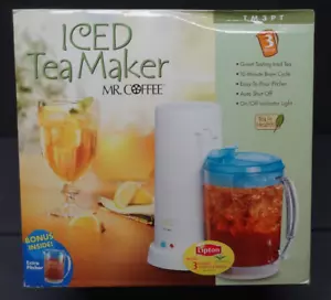 NEW Mr Coffee TM3 TM3PT The Iced Tea Pot Maker BONUS Extra Pitcher VTG 2005 - Picture 1 of 16