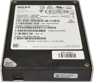 HGST Ultrastar SS200 480GB 2.5" SAS SSD SXHLLL 0TS1514 - Bild 1 von 6