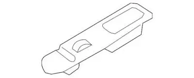 Genuine Ford Taurus 2008-2009 Front Left Door Black Switch Panel 8G1Z-5422634-AB - Image 1 of 2