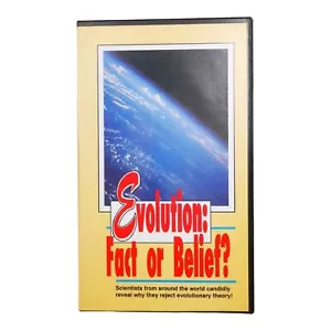 Evolution Fact of Belief VHS Tape Evolutionary Theory - Picture 1 of 4