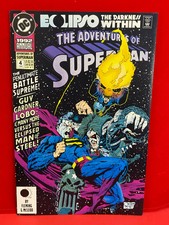 Adventures of Superman Annual #4  1992 ECLIPSO THE DARKNESS WITHIN LOBO  C6