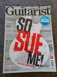 Guitarist Magazine May 2013 Issue 367, Eric Johnson, Eric Gales, Tracer, Anaïs M - Picture 1 of 7