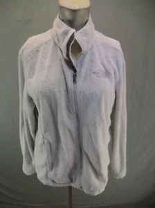 The North Face Size L Womens Full Zip Stand Collar Pocket Hi-Pile Jacket 417 - Picture 1 of 12