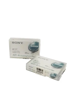 SONY:SDX4-CLL (REMOTE 64k) AIT-4 CLEANING CARTRIDGE LOT of 2 - Picture 1 of 4