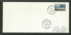 1961 Aéroport de Paris-Orly FDC 1er jour sur lettre /AR19 - Picture 1 of 1