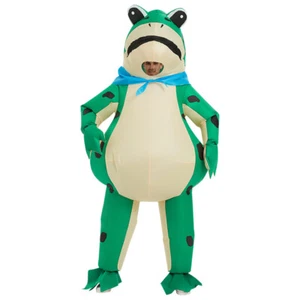Erwachsene aufblasbares Froschkostüm Halloween Party Cosplay Blow-up-Anzug Kostüm - Bild 1 von 8