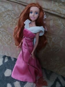 Enchanted Giselle Doll Amy Adams Movie Princess Disney Barbie Pink Dress Retired