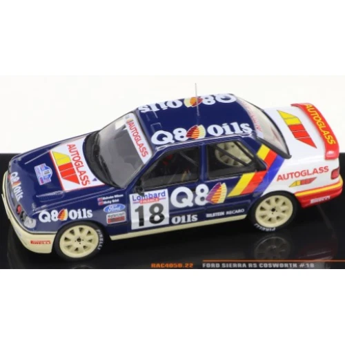 Ixo Model FORD SIERRA RS COSWORTH N.18 RALLY RAC LOMBARD 1991 WILSON/GRIST 1 43