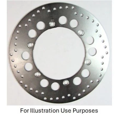 Disco de freno sólido de acero EBC FLHS para Royal Enfield Bullet 500 EFI asiento doble 09-15 Foto 1 de 2