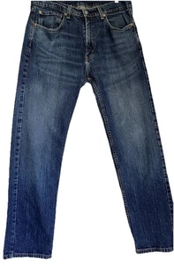 Jeans Levis de Colección Para Hombre 34x30 Negro 505 Recto Años 90 Denim - Imagen 1 de 5