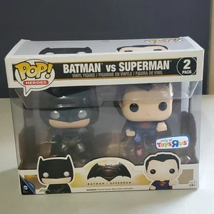 Funko Pop Universo DC Batman vs. Superman Paquete de 2 Juguetes R Us Exclusivo Envío Rápido - Imagen 1 de 4
