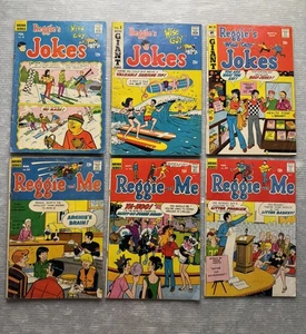 ARCHIE SERIE Comic LOT / 6 Reggie Witze #4 (1969) RIESEN 8 25 und ich 34 43 45 - Bild 1 von 22