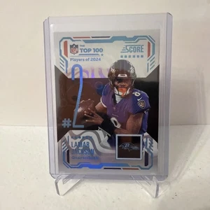 2025 Score NFL Top 100 Lamar Jackson #2 SP CASE HIT ✨️🔥✨️👀 - Picture 1 of 2