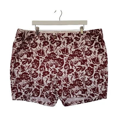 Pantalones Cortos Lands End Midrise Mezcla Algodón, 24W Foto 1 de 4