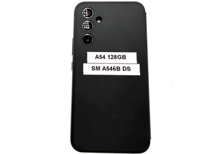 Samsung Galaxy A54 - SM-A546B/DS - 128 GB - Awesome Graphite - guter Zustand - Bild 1 von 8