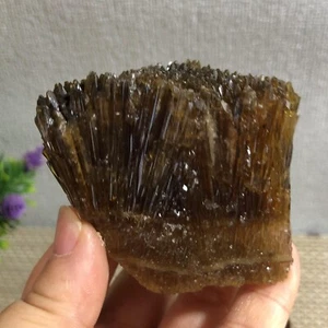 Nuevo hallazgo raro ámbar calcita fosforescente mineral espécimen 170 g d304 - Imagen 1 de 12