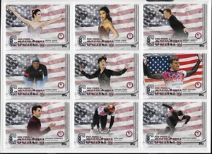 Juego completo de tarjetas Topps 2018 Olympics Pride Country (27) ~ Chloe Kim ~ VONN - Imagen 1 de 6