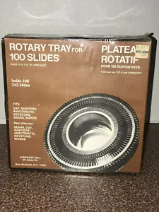 AireQuipt Rotary Slide Tray for 2 X 2 Slides Brand New Sealed Package - Picture 1 of 6