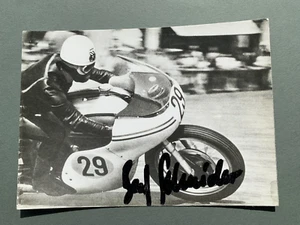 BERT SCHNEIDER (†2009)  Motorrad signed  Autogrammkarte 10x15 - Picture 1 of 2