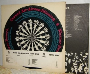 VINTAGE WARNER BROTHERS AIR CONDITIONING CURVED AIR RECORD WS 1903 PROMO 1970 - Imagen 1 de 6