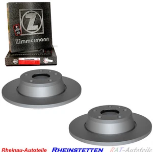 2 x Bremsscheiben Hinten VOLVO V70 III (BW) T4 1.6 132 KW 180 PS Motor B4164T - Bild 1 von 2