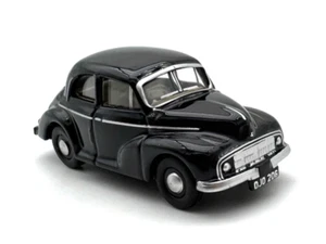 Modellino sportivo classico BN 1:76 nero Morris vintage auto in metallo pressofuso - Foto 1 di 6