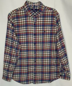 Vineyard Vines by Shep & Ian Slim Longshore Shirt Plaid Flannel Button up Large - Picture 1 of 9