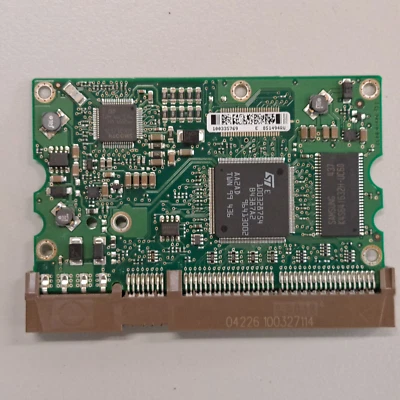 Seagate ST3400832A 3.5" 400GB IDE ATA/100 HDD PCB Board 100335774 REV B FW 3.06 - Image 1 of 4