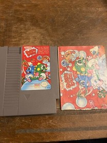 Bubble Bobble w/Manual NES Nintendo