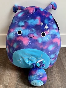 SQUISHMALLOWS PIAXA The Galaxy Alien NEW W/TAGS 16+” & 5” RARE LIMITED EDITION - Picture 1 of 21
