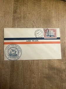 1928 First Flight Five Cent Airmail San Francisco California Not Addressed - Picture 1 of 7