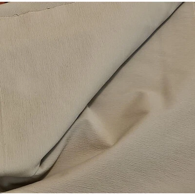 Remanente de tela de crepé de rayón beige, ropa bronceada para ocasiones especiales, 54" de ancho, 4 yardas Foto 1 de 4