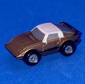 Vintage Micro Machines '80's Mazda RX-7 1986 Galoob Bronze White Top - Picture 1 of 5