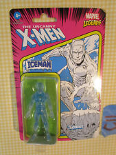 Marvel Legends ICEMAN The Uncanny X-Men 3.75-Inch Retro Kenner Style Card