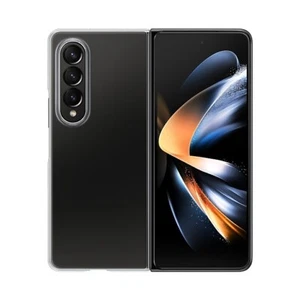 Genuine Samsung Galaxy Z Fold4 Clear Edge Cover Sleek Sturdy Protection EF-QF936 - Picture 1 of 8
