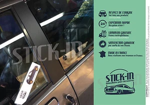 Clio Williams 16V Montants Portes Doors B Pillars Stickers Autocollants - Picture 1 of 5