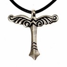 Amulett Irminsul Halskette Yggdrasil Weltenesche Anhänger Mittelalter Halskette