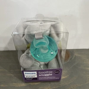 Philips Avent Soothie Snuggle 0m+ Elefant. Schnuller & Schnuller - Bild 1 von 6