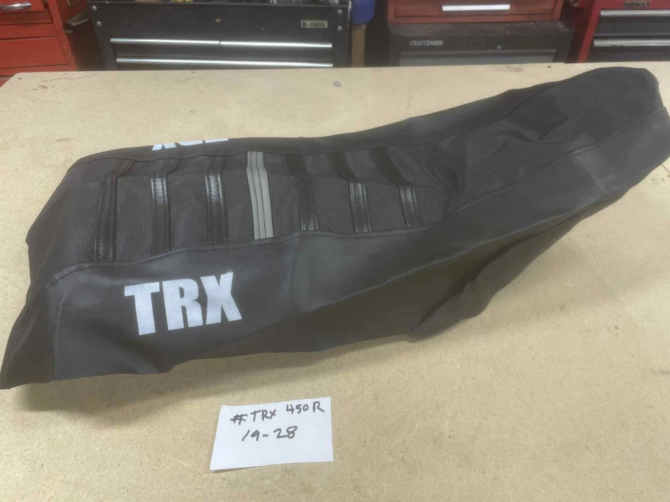 Cubierta de asiento negra Honda TRX450R Foto 1 de 1