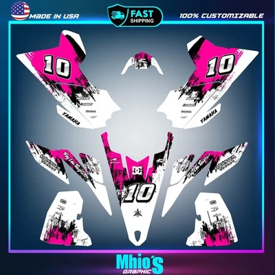 Yamaha yfz 450r yfz450 2009 2010 2011 2012 2013 calcomanías gráficos pegatinas kit Foto 1 de 4